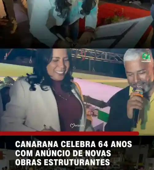 Canarana: Aniversário de 64 anos da cidade é marcado por autorização de três novas obras