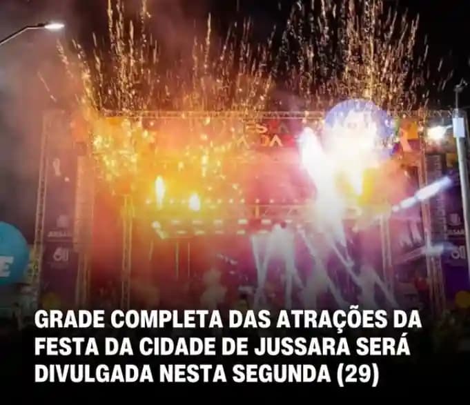 Prefeito Tacinho Mendes anuncia programação completa da Festa da Cidade 2026 nesta segunda-feira