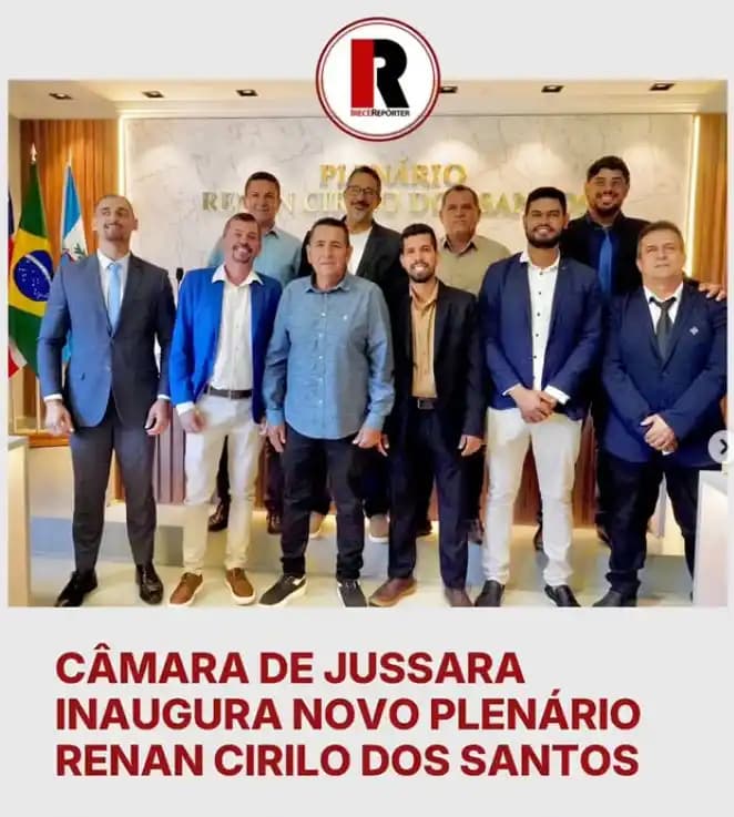 Câmara de Jussara inaugura novo plenário "Renan Cirilo dos Santos"