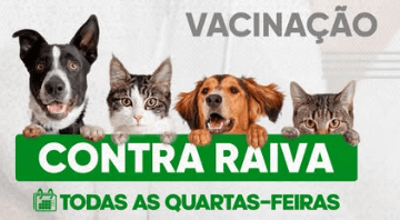 Cuidado Animal: Lapão disponibiliza vacinação antirrábica contínua para cães e gatos todas as quartas-feiras